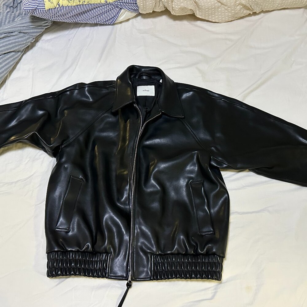 Aritzia Falcon Jacket (vegan leather)